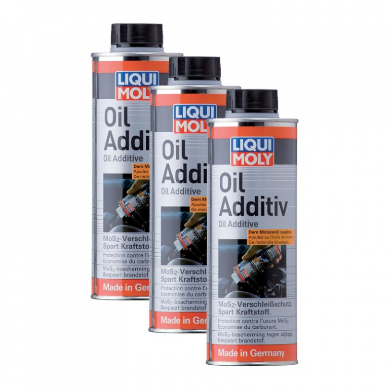 Pachet 3 Buc Liqui Moly Aditiv Ulei Cu Mos2 1013 500ML