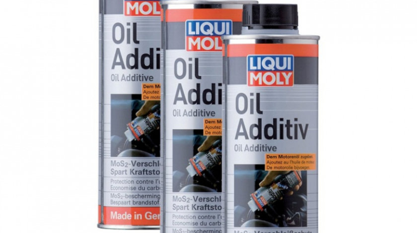 Pachet 3 Buc Liqui Moly Aditiv Ulei Cu Mos2 1013 500ML