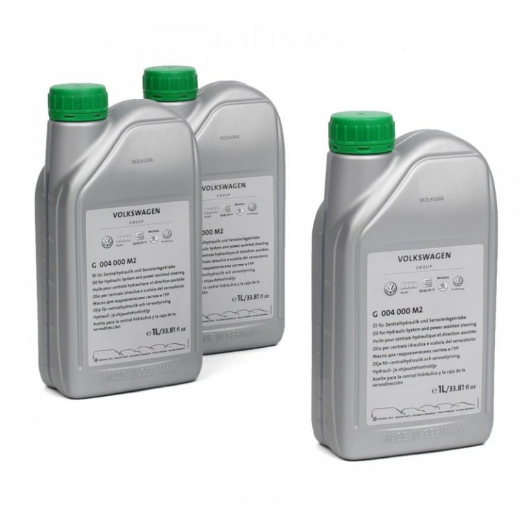 Pachet 3 Buc Ulei servodirectie verde Oe Volkswagen G004000M2 1L