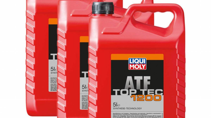 Pachet 3 Buc Ulei Transmisie Automata Liqui Moly ATF TOP TEC 1200 3682 5L