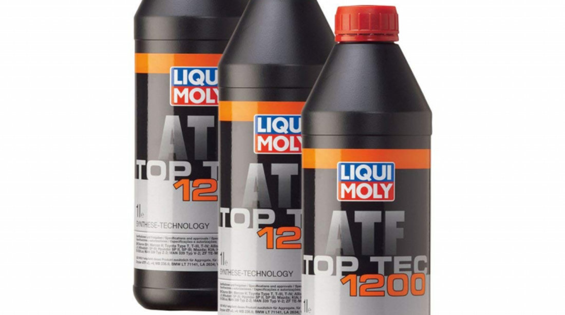 Pachet 3 Buc Ulei Transmisie Automata Liqui Moly ATF TOP TEC 1200 3681 1L