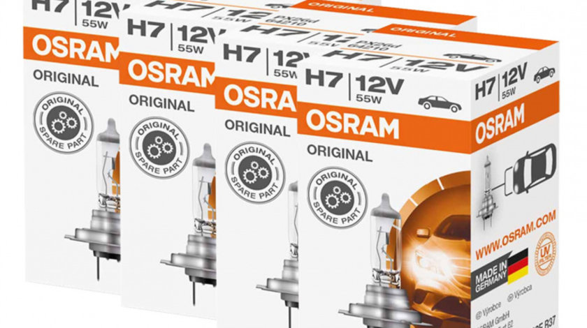 Pachet 4 Buc Bec Osram H7 12V 55W 64210