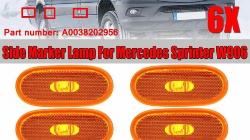 Pachet 6 Buc Lampa Gabarit Am Mercedes-Benz Sprinter 2 2006→ A0038202956