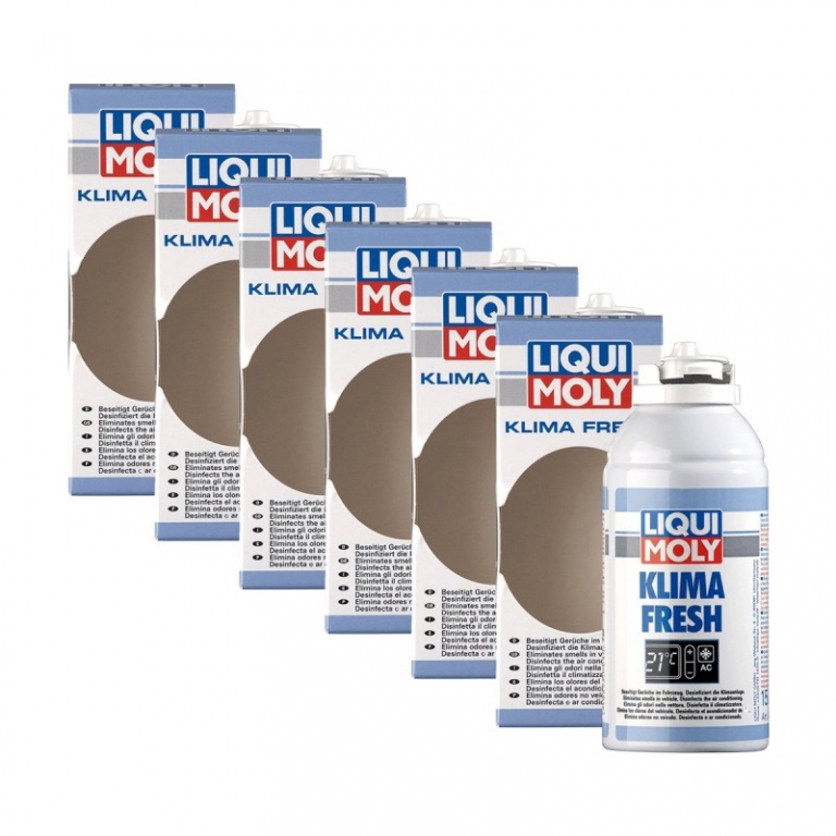 Pachet 6 Buc Liqui Moly Solutie Igienizat Sistemul De Climatizare 4065 150ML