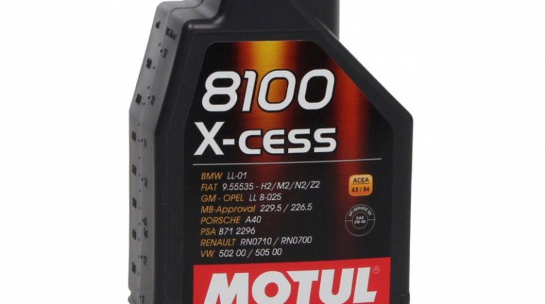 Pachet 6L Ulei motor Motul 8100 X-Cess 5W-40