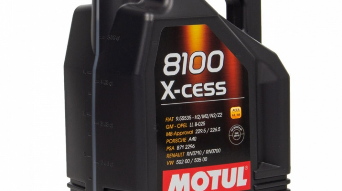 Pachet 6L Ulei motor Motul 8100 X-Cess 5W-40