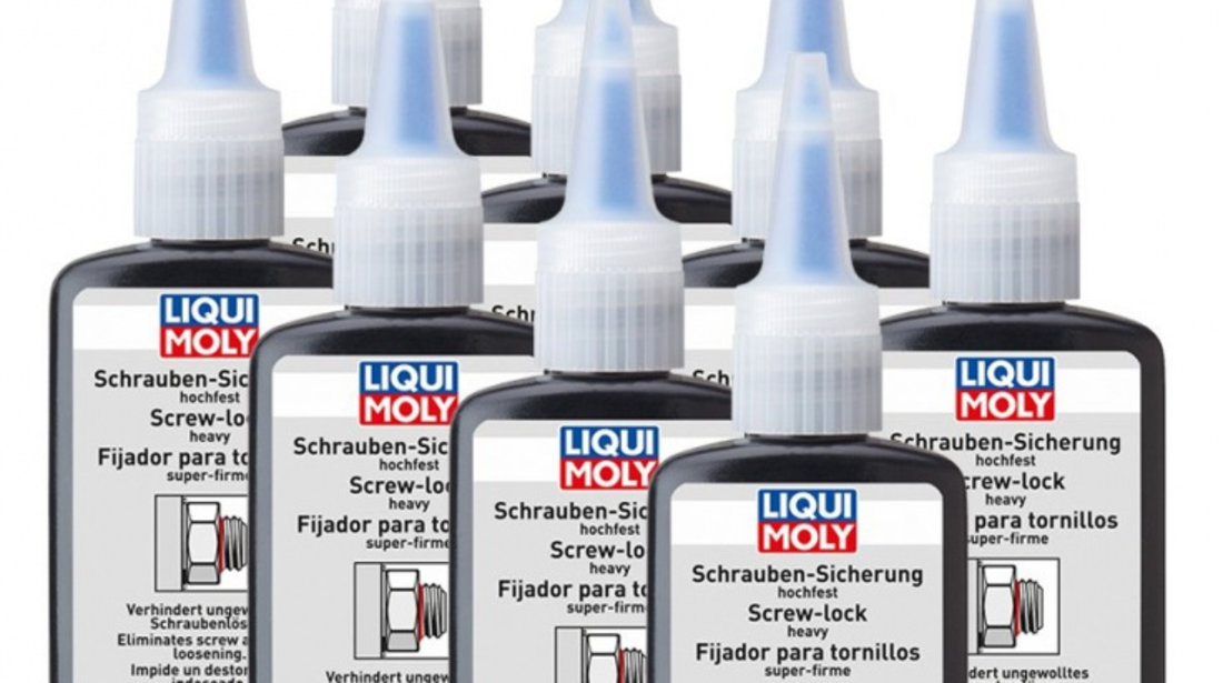 Pachet 8 Buc Liqui Moly Solutie Blocat Suruburi 50ML 3804