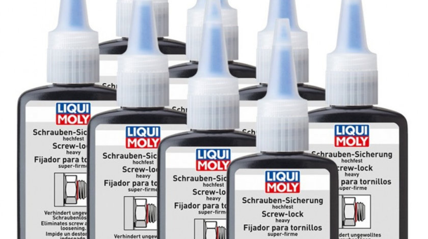 Pachet 8 Buc Liqui Moly Solutie Blocat Suruburi 50ML 3804