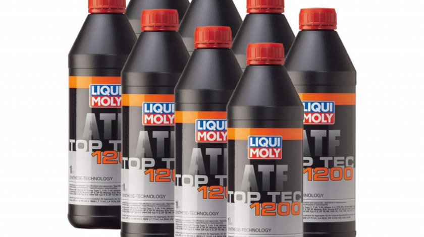 Pachet 8 Buc Ulei Transmisie Automata Liqui Moly ATF TOP TEC 1200 3681 1L