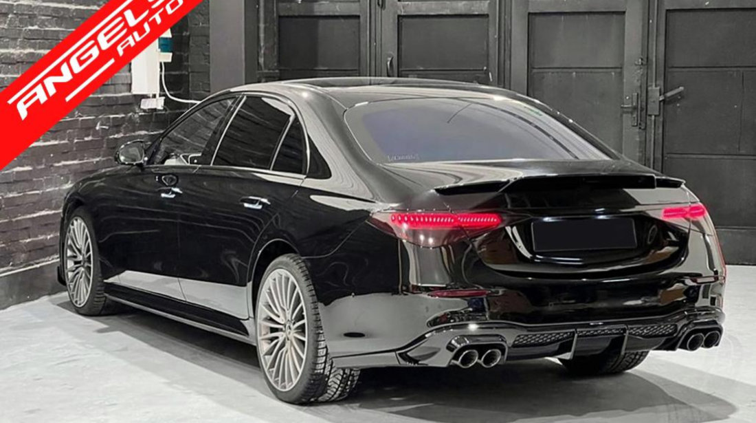 Pachet Aero Mercedes S-Class W223 Sport Line (2020-) Negru Lucios