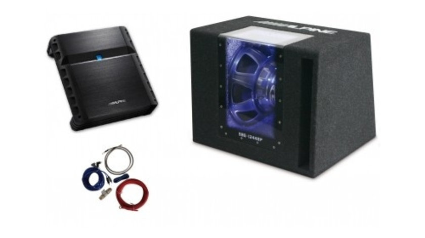 Pachet Alpine SBG-1244BP + PMX-T320 + 350940