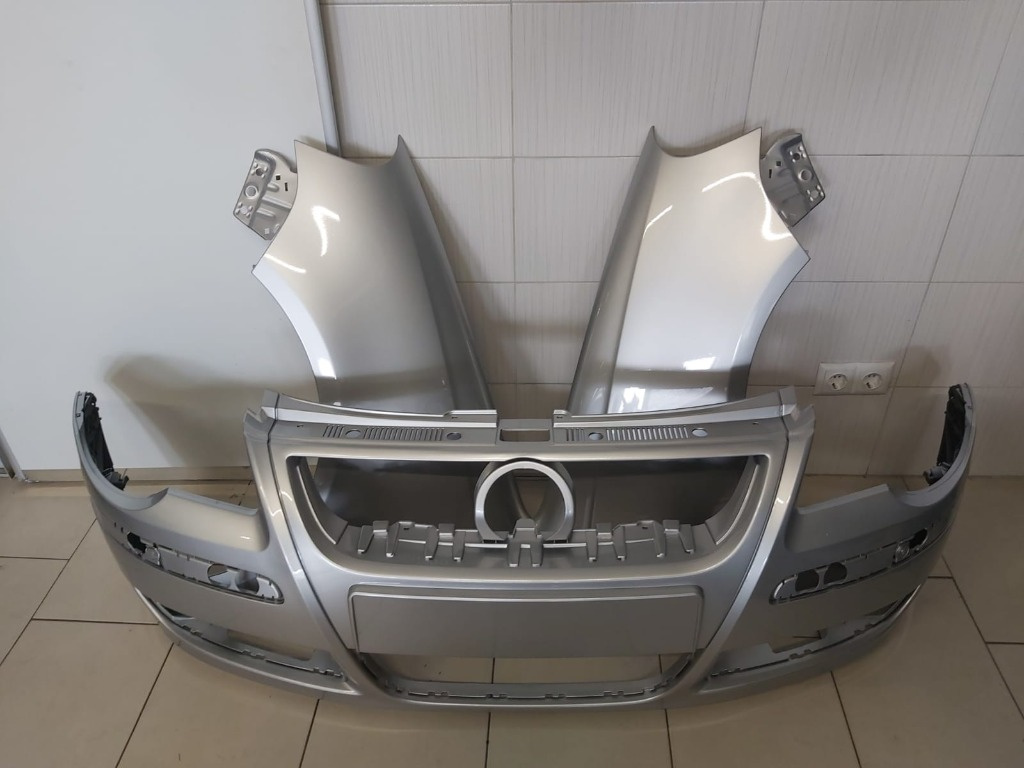Pachet Bara + Aripa Fata Dreapta & Stanga VW Polo 6 VI 2005 2006 2007 2008 2009 LA7W - Gri