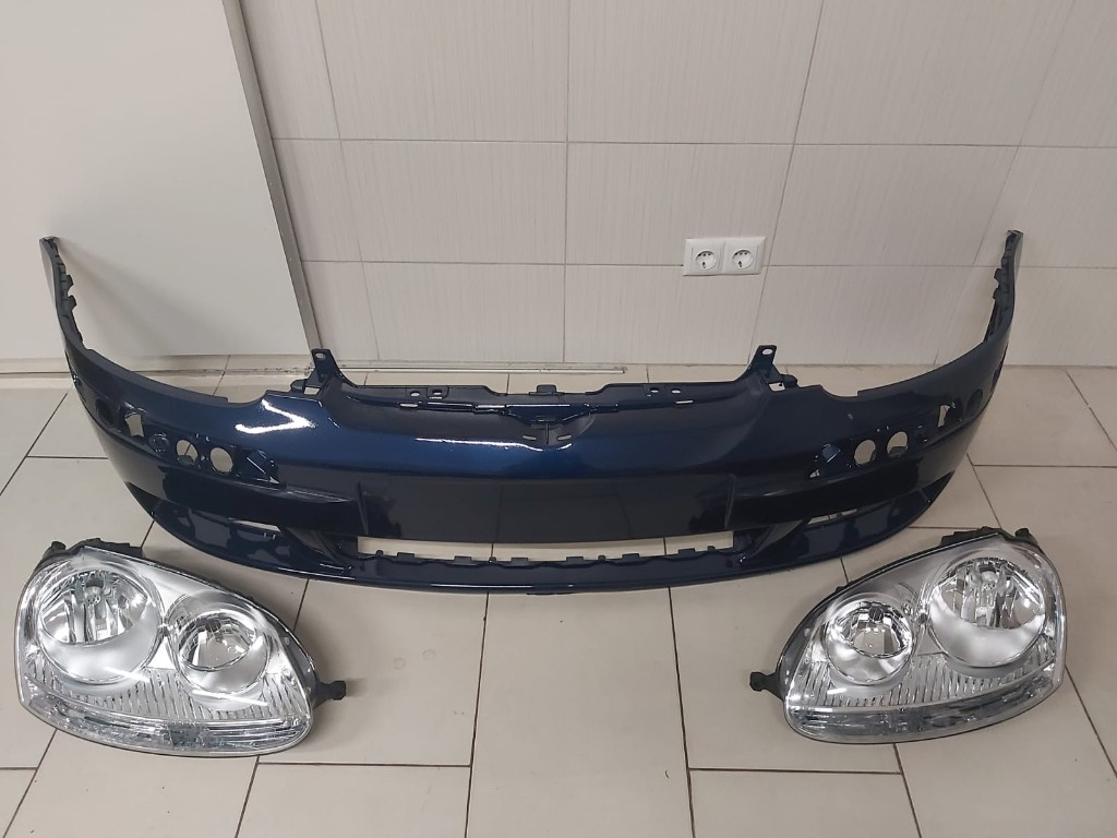 Pachet Bara + Faruri Dreapta&Stanga VW Golf 5/V 2004 2005 2006 2007 2008 (LD5Q-Albastru)