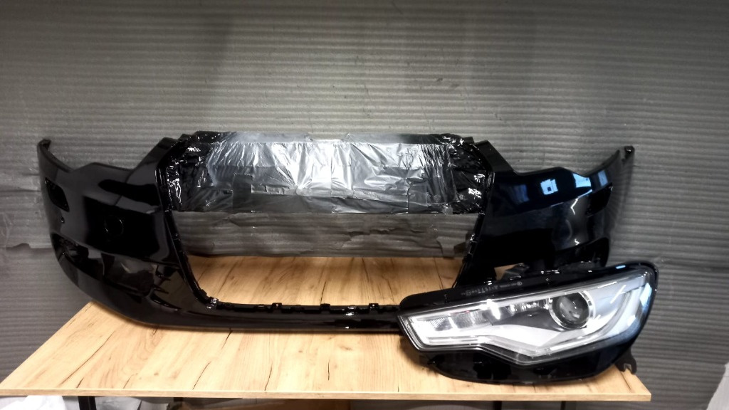 Pachet Bara Fata&Far Stanga Audi A6/C7 An 2010 2011 2012 2013 2014 (LY9B (Negru))