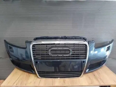 Pachet Bara&Grila Radiator&Suport Fata Audi A6/C6 An 2004 2005 2006 2007 2008 (Albastru)