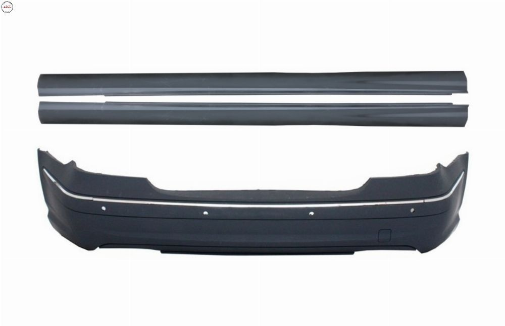 Pachet Bara Spate si Praguri Laterale Mercedes E-Class W211 (2003-2009) cu PDC- livrare gratuita