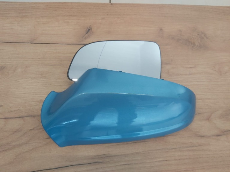 Pachet Capac/Carcasa&Sticla Oglinda Stanga Opel Astra H 2004 2005 | 2006 2007 (Cod: Z20N (Albastru))