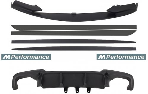 Pachet conversie M-Performance Frontal,praguri+ difuzor dubla evacuare BMW Seria 5 F10.