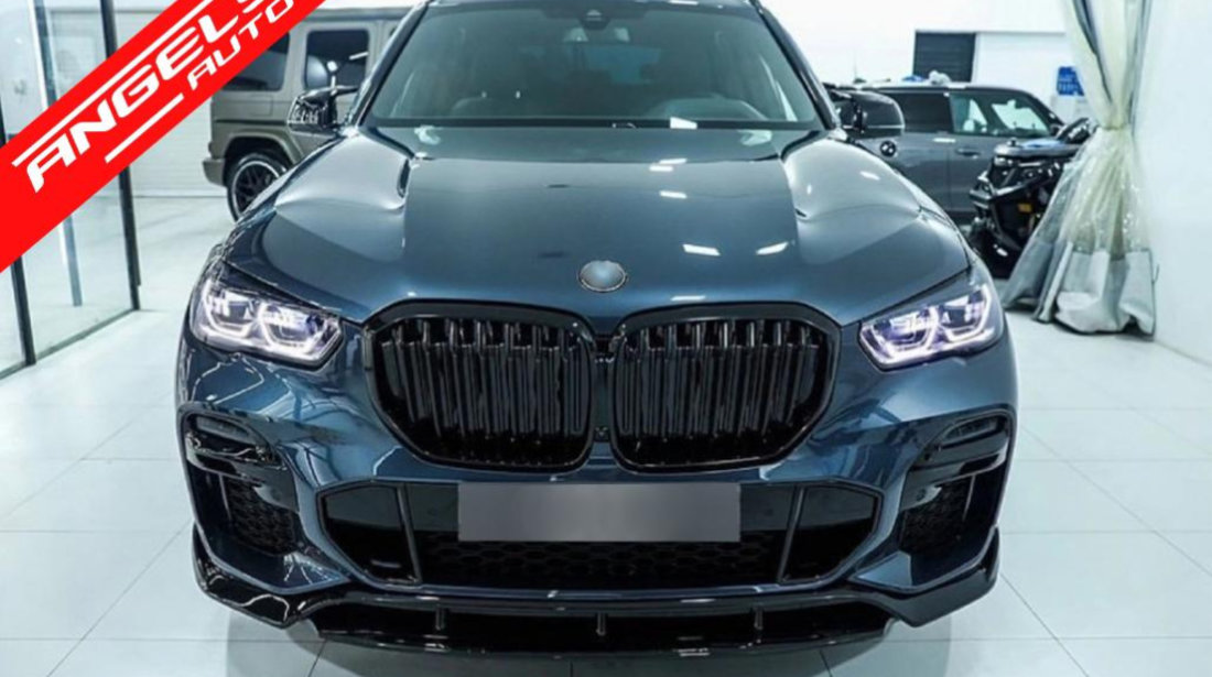 Pachet Exterior Aero BMW X5 G05 2018up M-Tech Black Knight Look Carbon