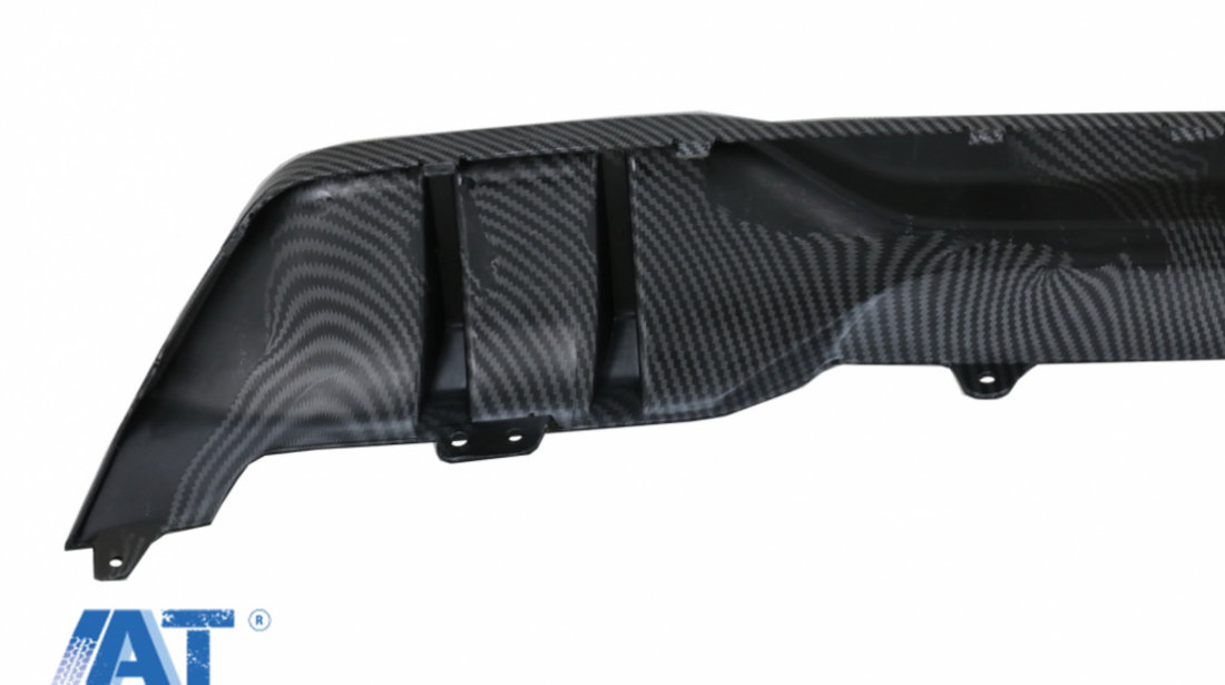 Pachet Exterior Aero Prelungire Bara Fata si Difuzor compatibil cu BMW X5 G05 (2018-2022) M Performance Design Carbon Film