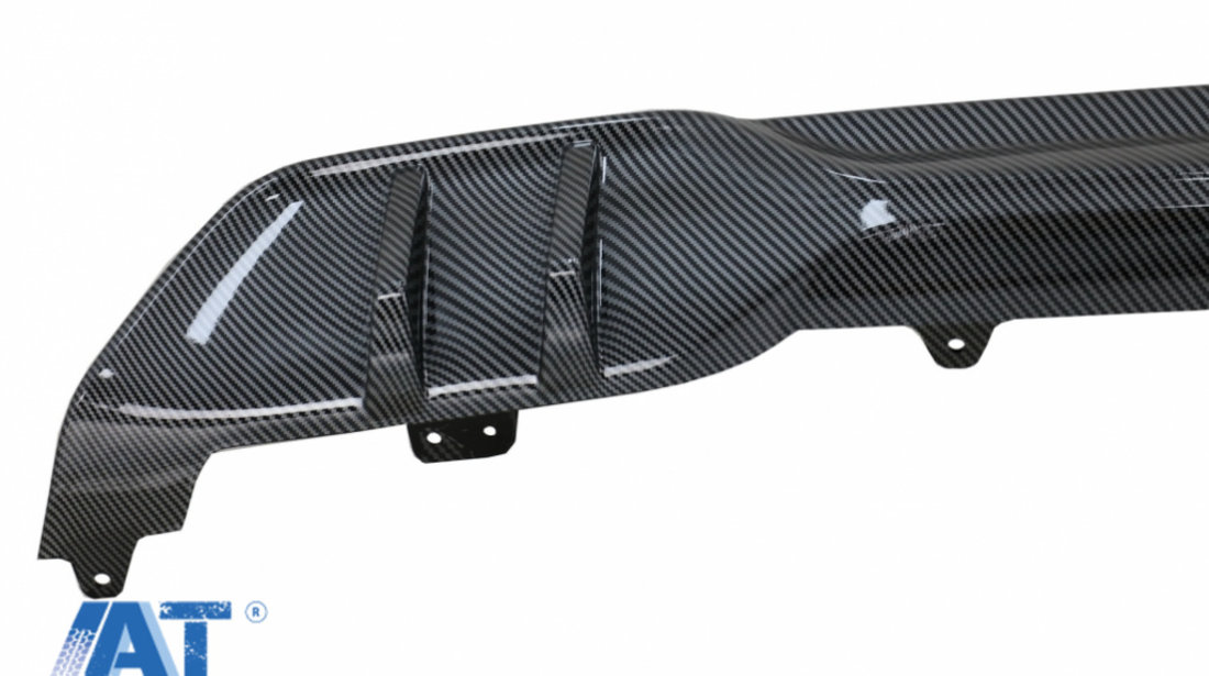 Pachet Exterior Aero Prelungire Bara Fata si Difuzor compatibil cu BMW X5 G05 (2018-2022) M Performance Design Carbon Film