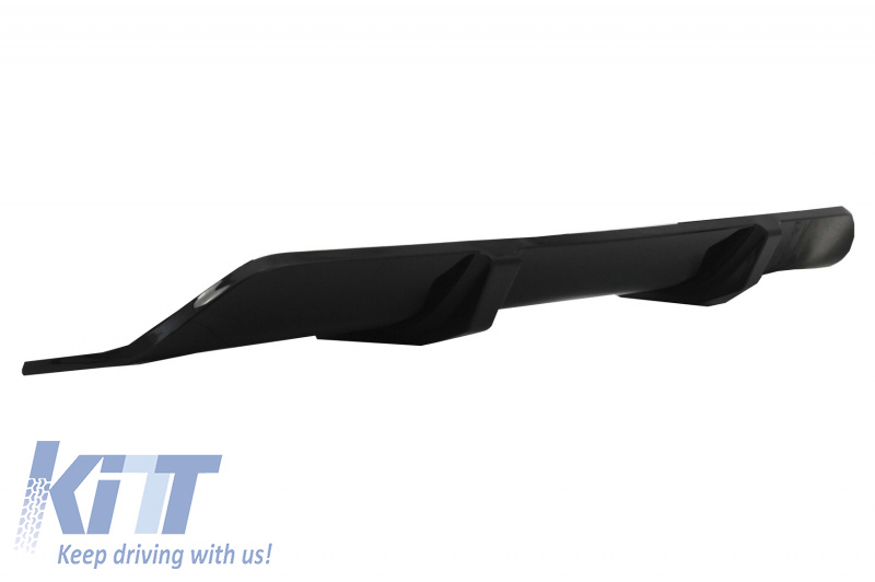 Pachet Exterior Aero Prelungire Bara Fata si Difuzor BMW X5 F15 (2014-2018) M Technik Sport Aerodynamic Design Piano Black KTX2-CBBMF15MPAERO