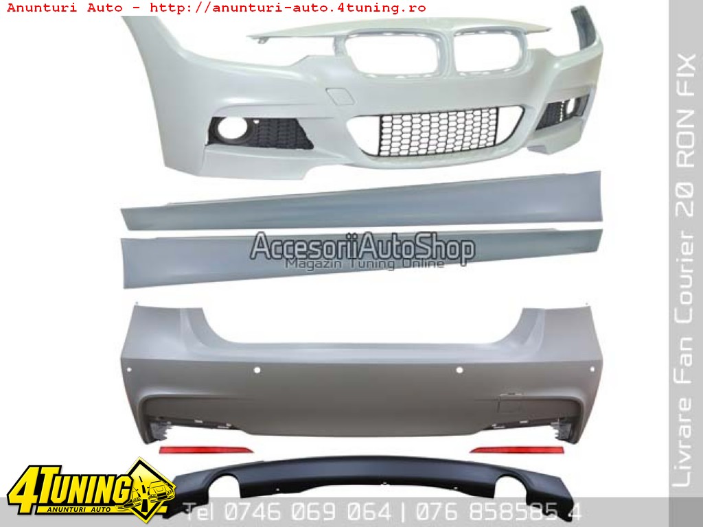 Pachet Exterior BMW F30 Seria 3 2012 pla