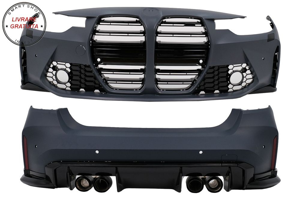 Pachet Exterior BMW Seria 3 F30 (2011-2019) Conversie la G20 Design- livrare gratuita