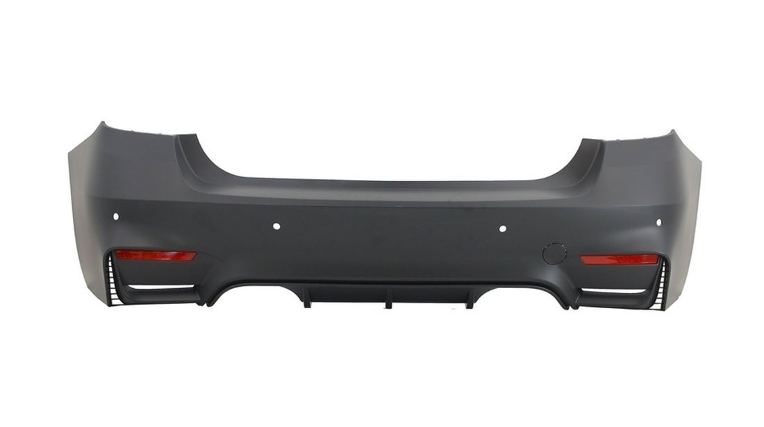 Pachet Exterior BMW seria 3 F30 (dupa 2011) EVO II M3 Design cu Ornamente Tobe Evacuare Carbon