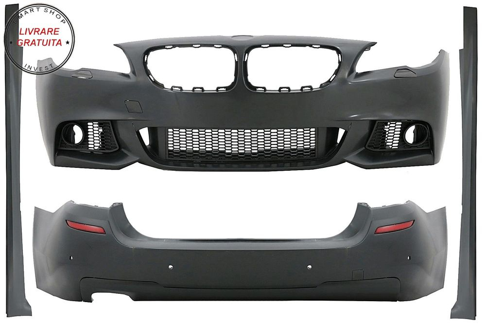 Pachet Exterior BMW Seria 5 F10 (2011-2014) M-Technik Design- livrare gratuita