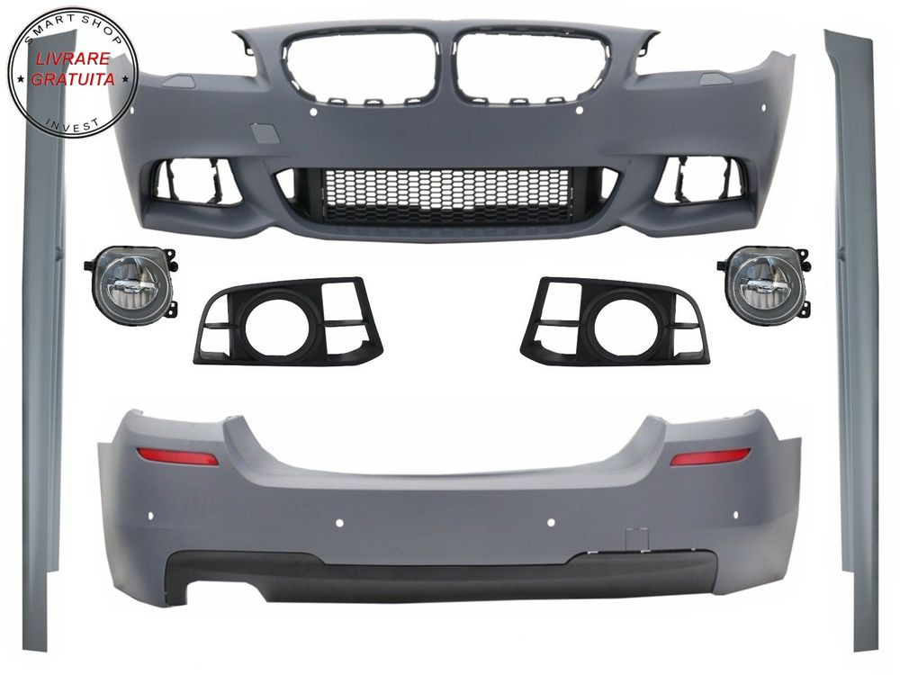 Pachet Exterior BMW Seria 5 F10 (2014-2017) Facelift LCI M-Technik Design- livrare gratuita