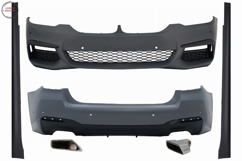 Pachet Exterior BMW Seria 5 G30 (2017-2019) si Tobe Ornamente M-Tech Design- livrare gratuita