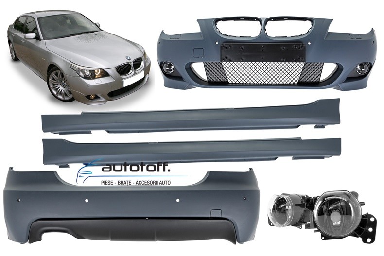 Pachet exterior compatibil BMW E60 Seria 5 (03-07) M-Technik Design