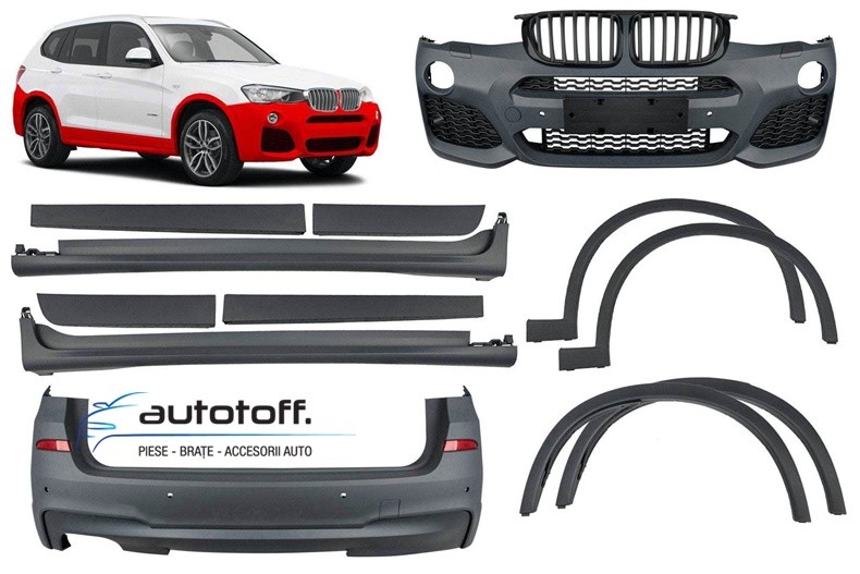 Pachet exterior compatibil BMW X4 F26 (14-17) model M