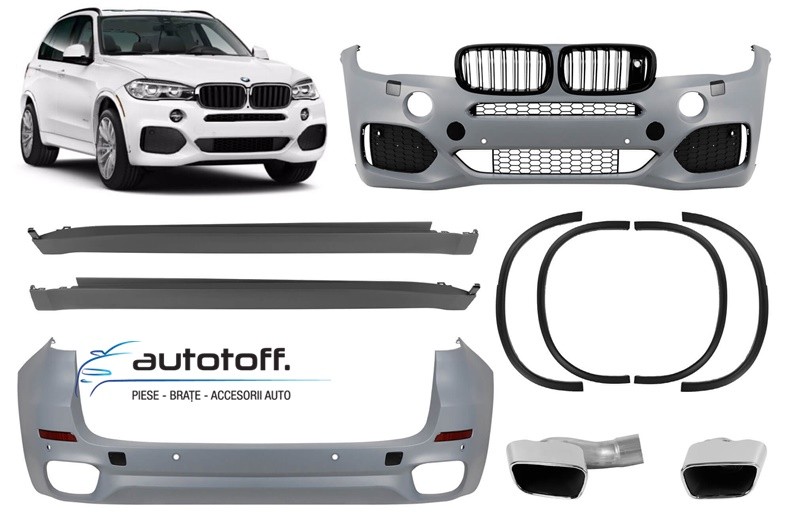 Pachet exterior compatibil BMW X5 F15 (2015+) model M-Technik