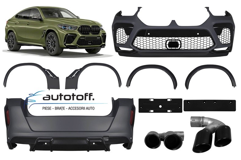 Pachet exterior compatibil BMW X6 G06 (2020+) X6M Design