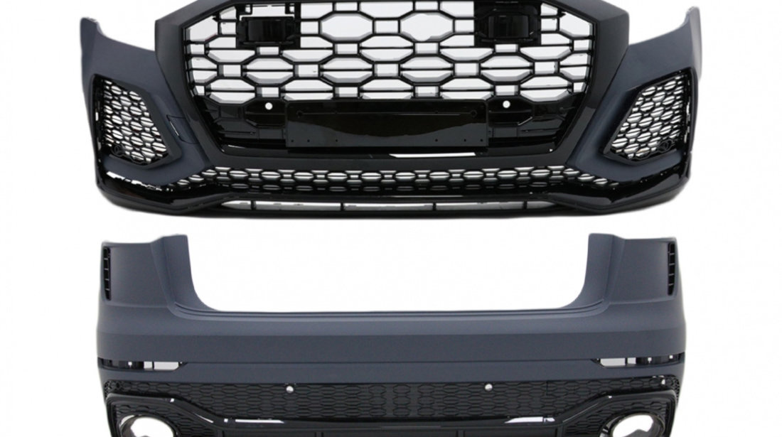 Pachet Exterior compatibil cu Audi Q8 SUV (2018-up) RS Design CBAUQ8RS