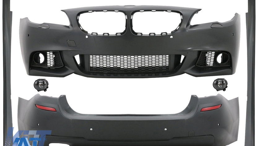 Pachet Exterior compatibil cu BMW F10 Seria 5 (2011-2014) M-Technik Design