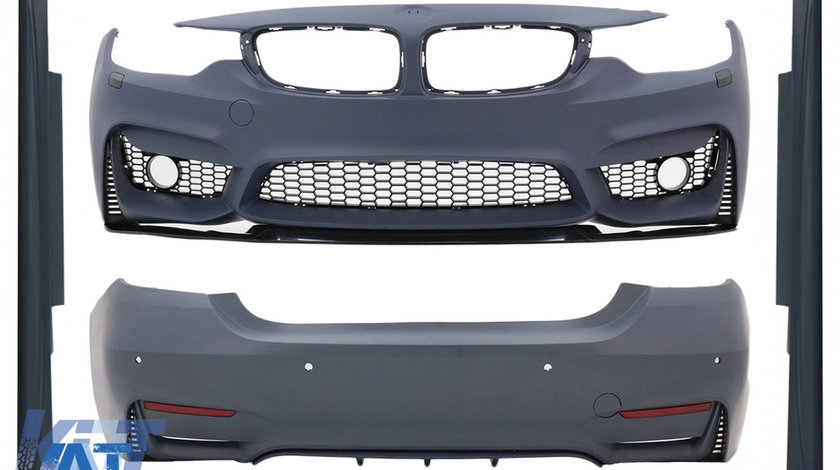 Pachet Exterior compatibil cu BMW Seria 4 F32 F33 (2013-up) M4 Design Coupe Cabrio Fara Proiectoare