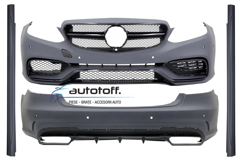 Pachet exterior compatibil cu Mercedes E-Class W212 Facelift (13-16) E63 Design