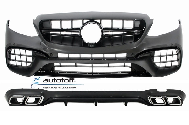 Pachet exterior compatibil cu Mercedes E-Class W213 (16-19) E63 Design