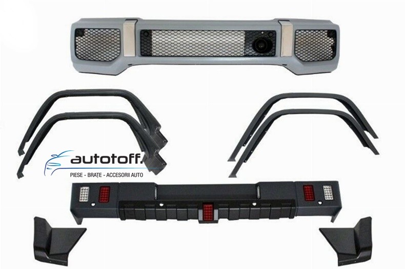 Pachet exterior compatibil cu Mercedes G-Class W463 (89-18) G63 G65 Design