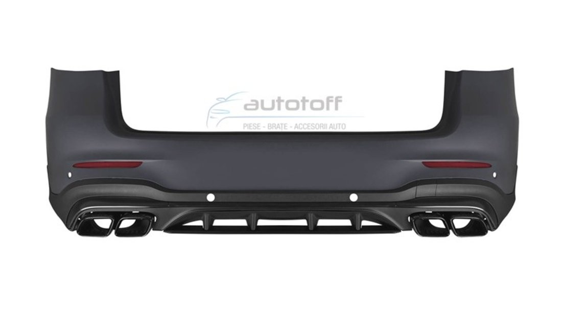 Pachet Exterior Compatibil Cu Mercedes GLC Suv X253 (2020+) 63 AMG Black Design