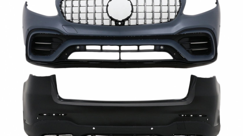 Pachet Exterior compatibil cu Mercedes GLC SUV X253 (2015-07.2019) GLC63 Design doar pentru echipare Standard CBMBGLCX253ST