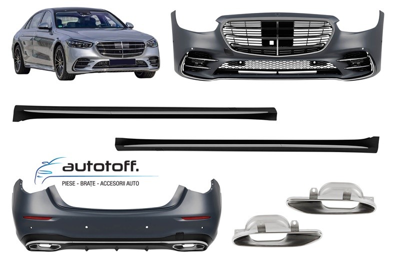 Pachet exterior compatibil cu Mercedes S-Class W223 (2020+) S450 Design