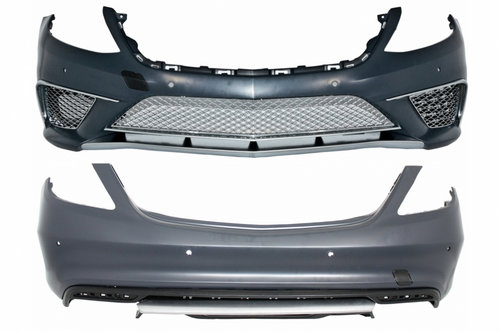 Pachet Exterior compatibil cu Mercedes S-Class W222 (2013-06.2017) S65 Design CBMBW222AMGS65BT