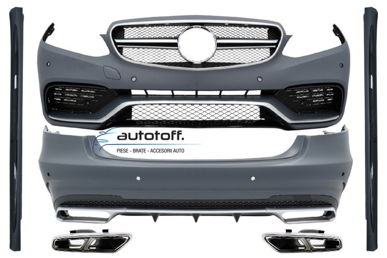 Pachet exterior compatibil cu Mercedes W212 Facelift (13-16) E63 Design