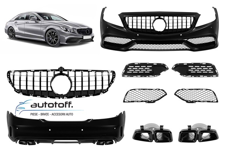 Pachet exterior compatibil Mercedes CLS C218 (2011-2013) 63AMG Design