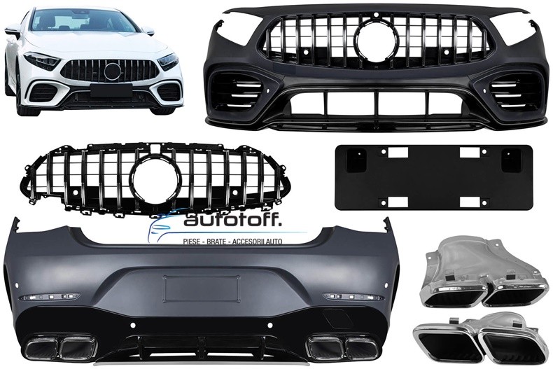 Pachet exterior compatibil Mercedes CLS C257 (19-21) CLS63 AMG Design