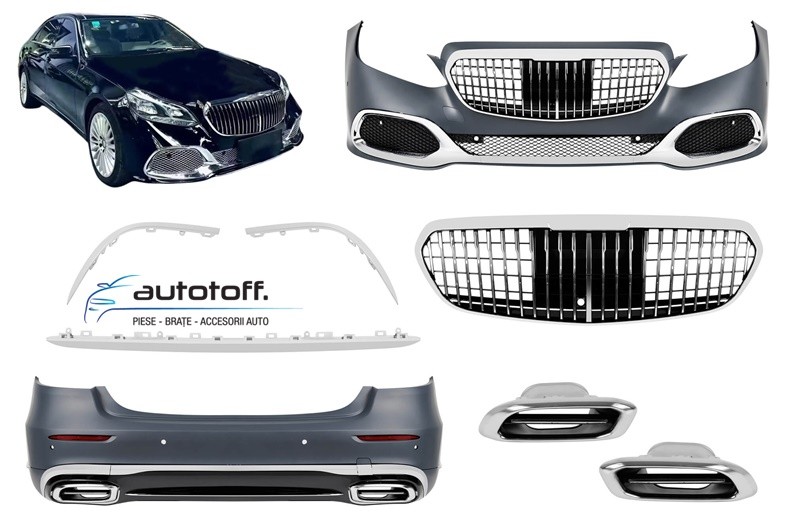 Pachet exterior compatibil Mercedes E-Class W212 Facelift (14-16) Conversie MBH W223